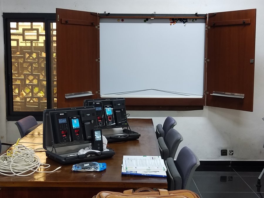 Installation vidéosurveillance sur chantier (sept. 2023)